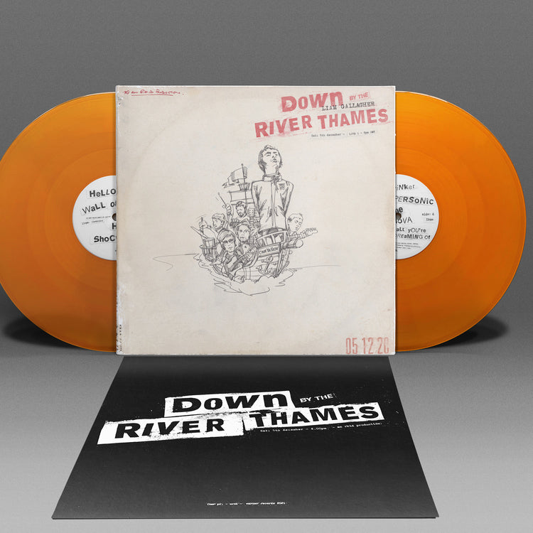 Liam Gallagher Down By The River Thames (2LP Orange Vinyl) [Vinyl]