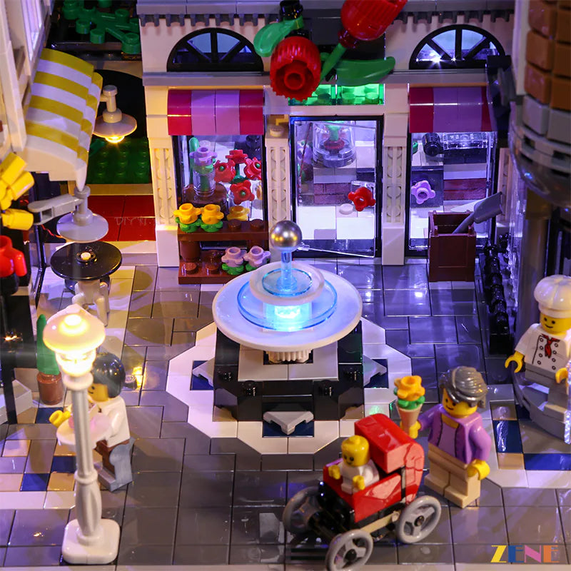 LEGO Assembly Square #10255 (Upgrade Ver.) Light Kit