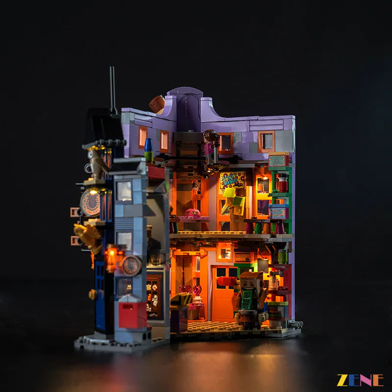 Light Kit for LEGO Weasleys' Wizard Wheezes Diagon Alley #76422