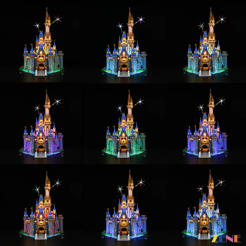 Light Kit for LEGO Disney Castle #43222 (Ver. 2)