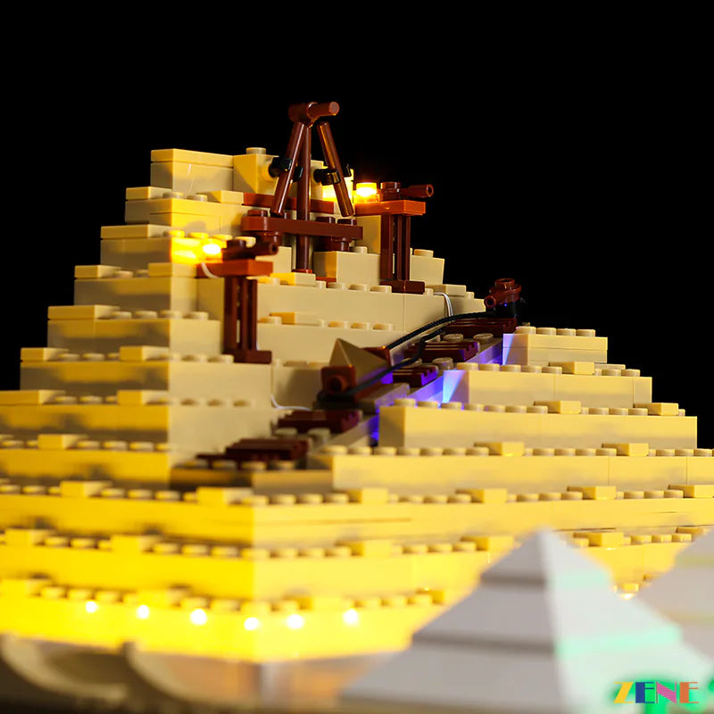 LEGO Great Pyramid of Giza #21058 (Ver. 2) Light Kit