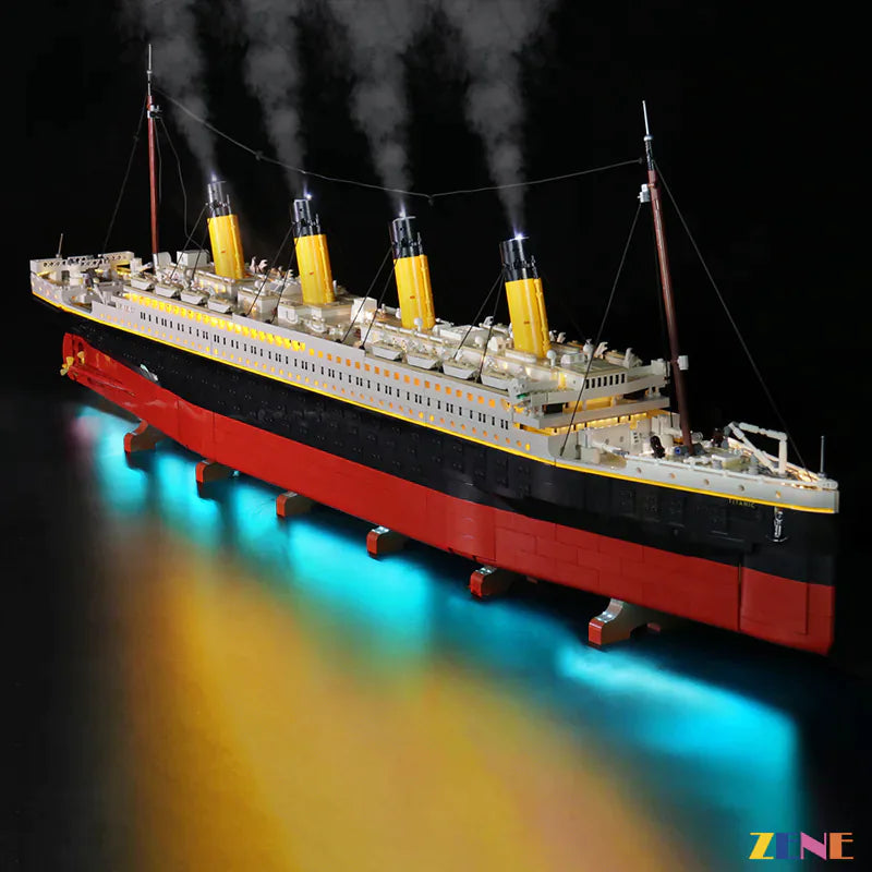 LEGO Titanic ship #10294 (Smoke Module) Light Kit