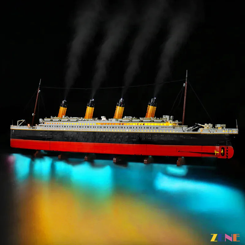LEGO Titanic ship #10294 (Smoke Module) Light Kit
