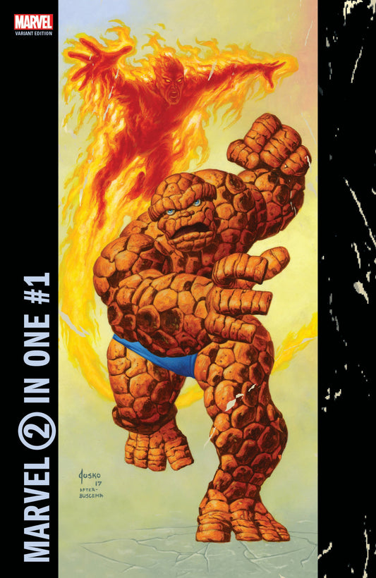 MARVEL 2 IN 1 TWO-IN-ONE #1 LEGACY SSCO JOE JUSKO CORNER BOX VARIANT 2017