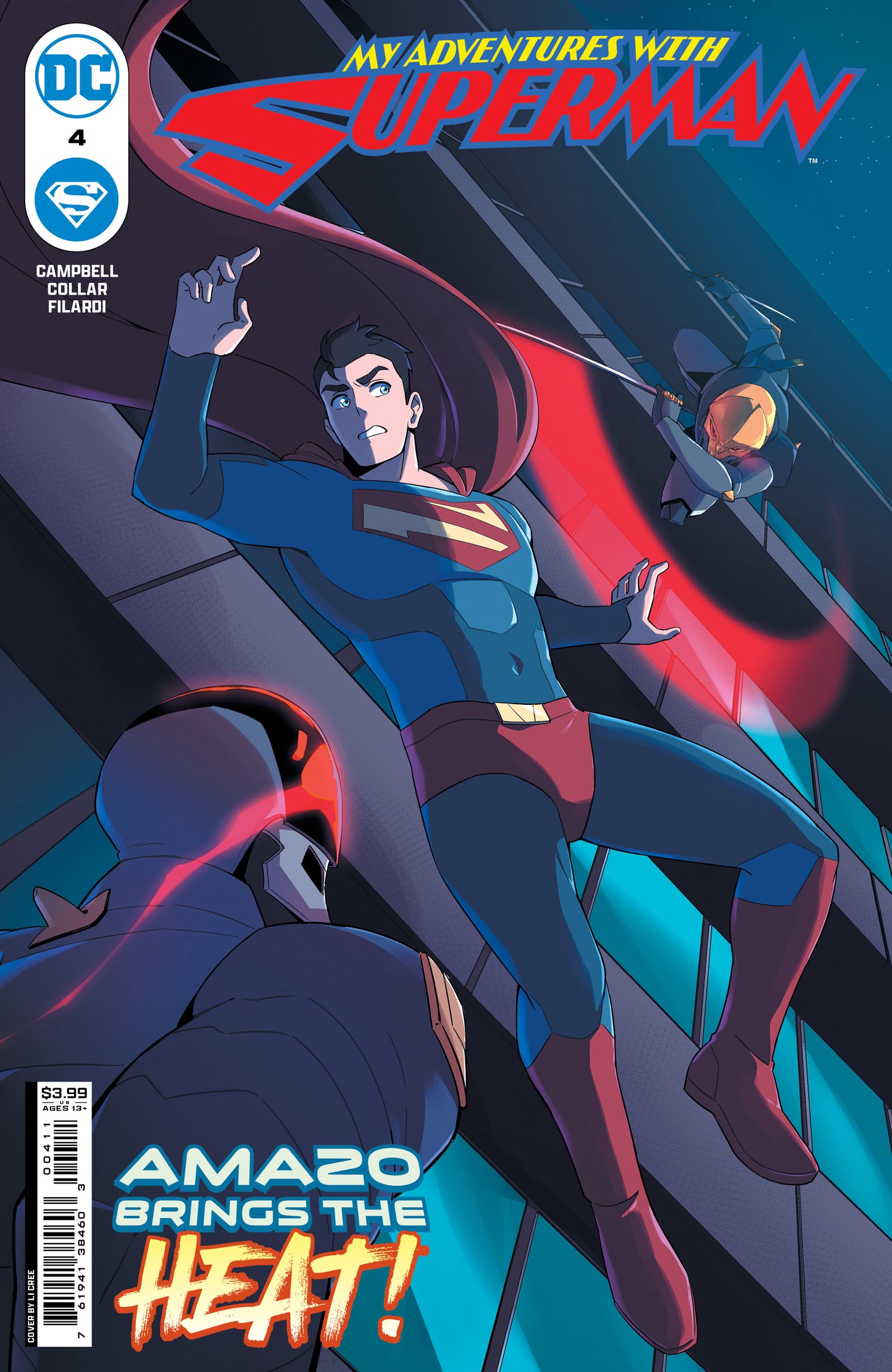 My Adventures With Superman #4 (Of 6) A Li Cree Josie Campbell (09/04/2024) Dc