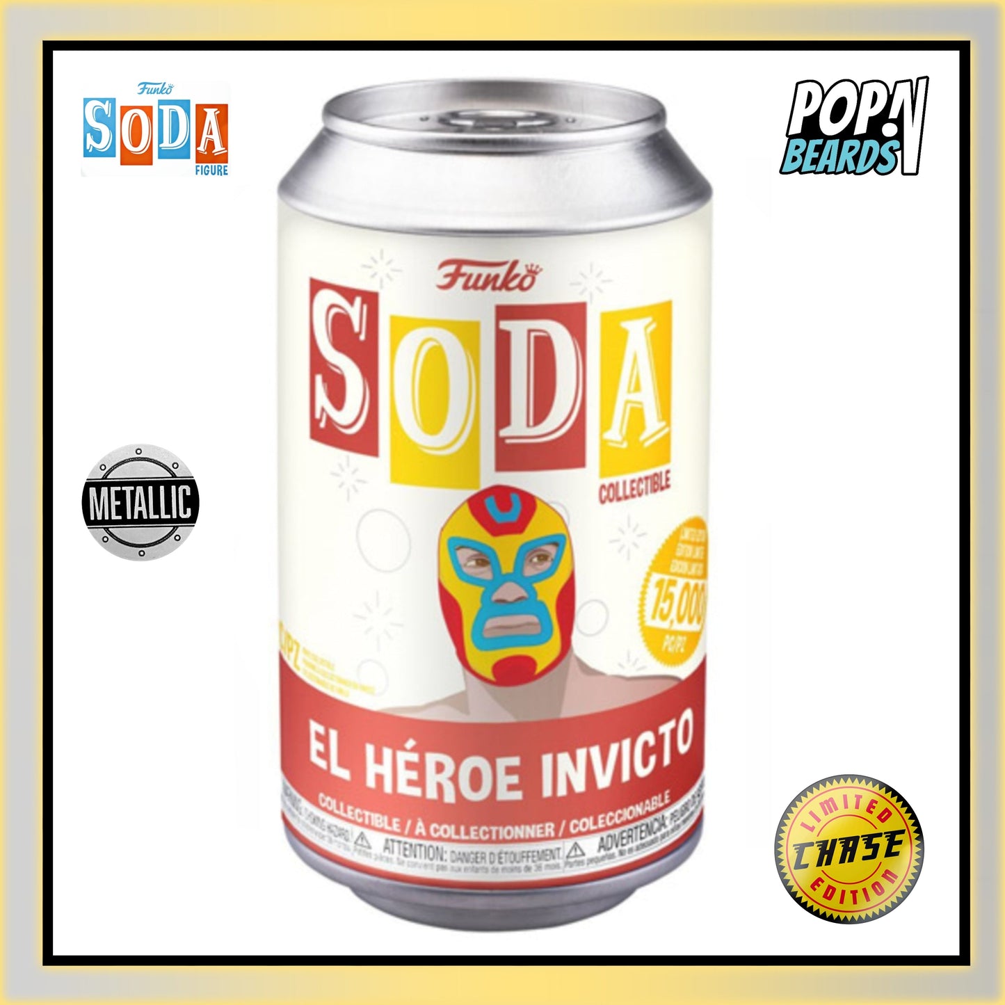 Vinyl Soda: Marvel (Luchadores), El Heroe Invicto (Iron Man)