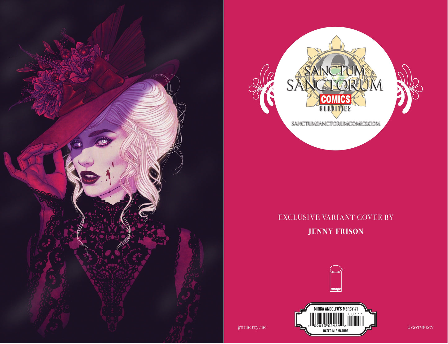 MERCY #1 SSCO JENNY FRISON FOIL VIRGIN VARIANT 2020