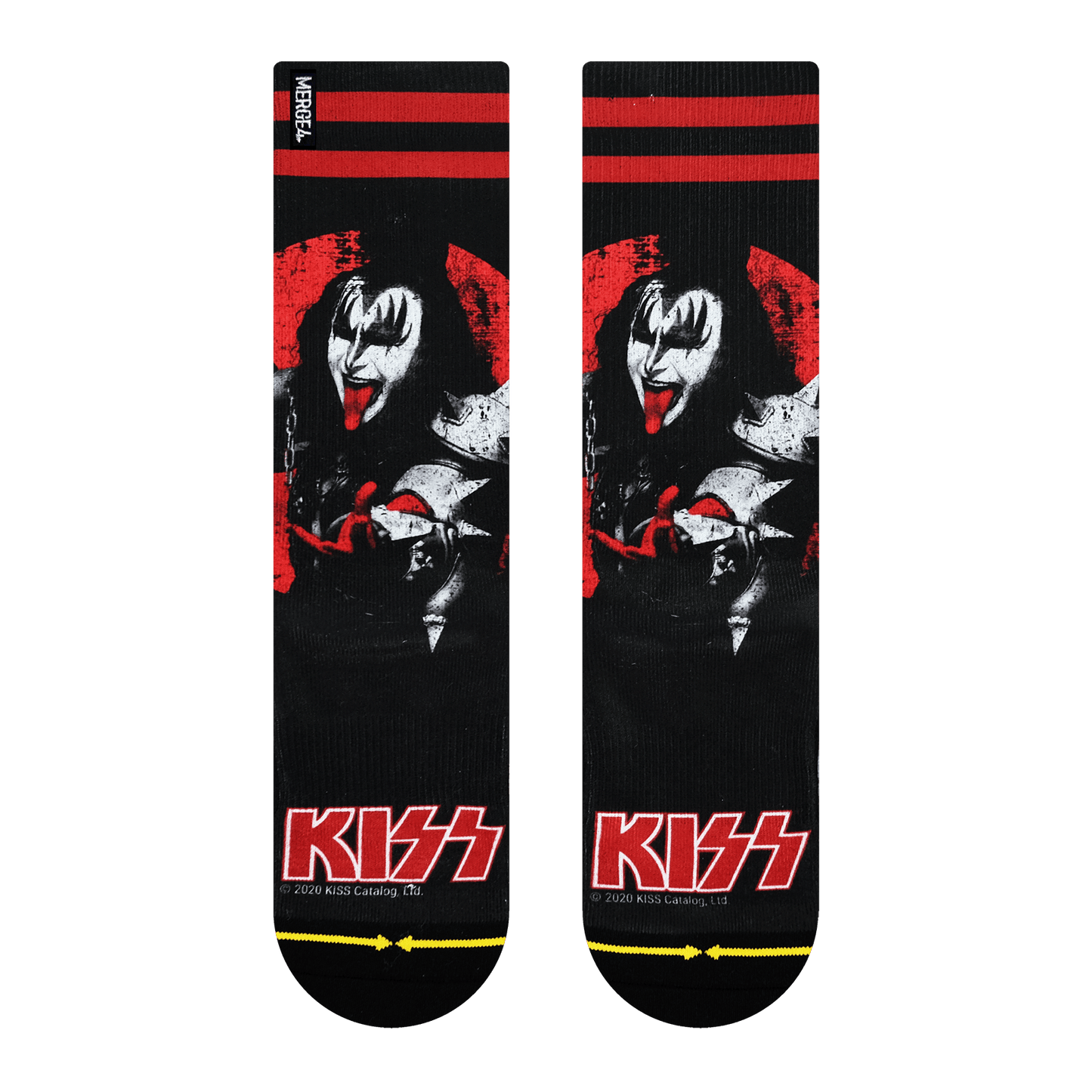 Merge4 KISS Collection LTD Crew Socks Box Set (4 Pairs)