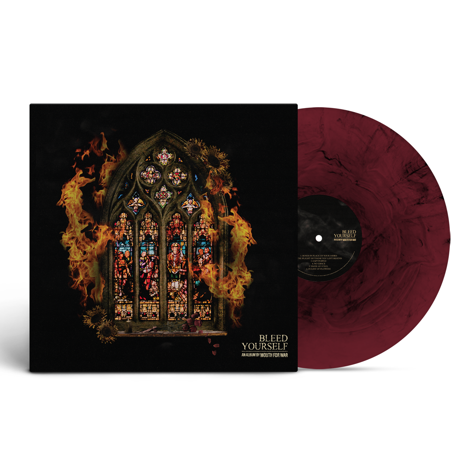 Mouth For War - Bleed Yourself Marble Vinyl - Golden Apple Comics
