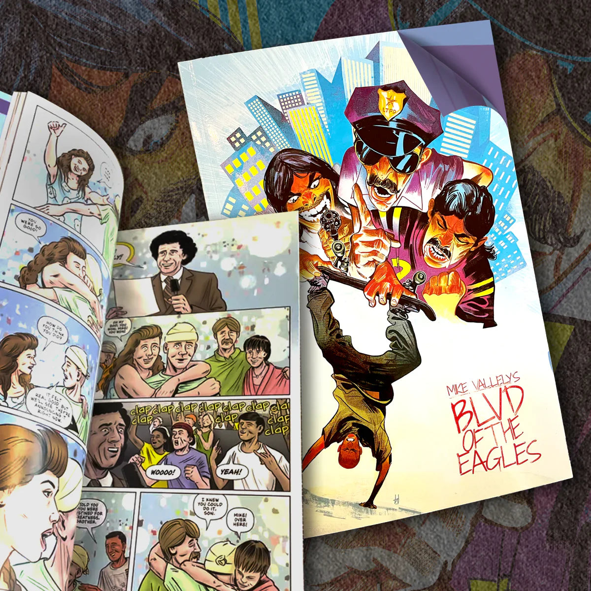 Mike Vallely's Blvd of the Eagles Graphic Novel