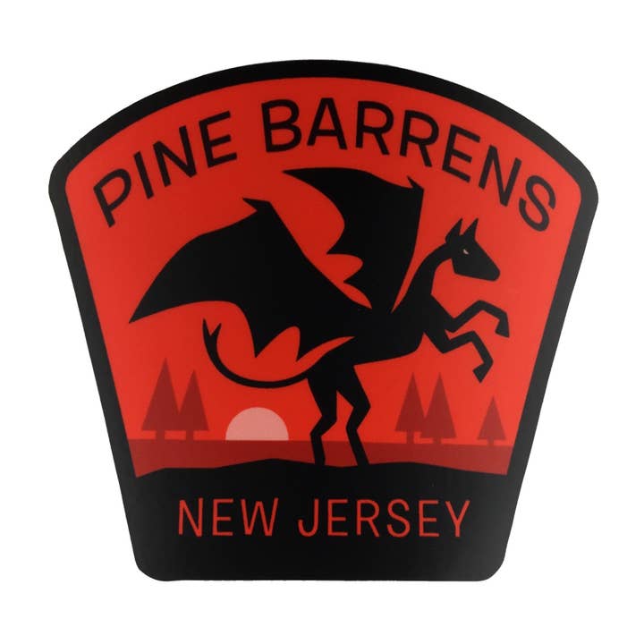 Monsterologist: Sticker - Pine Barrens, New Jersey