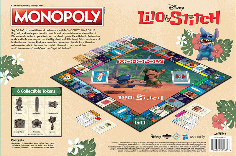 MONOPOLY®: Disney Lilo & Stitch