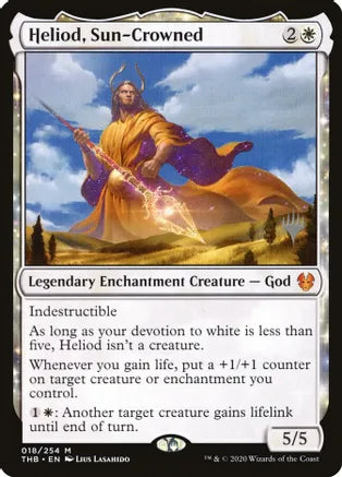 MTG: 18/254 Heliod, Sun-Crowned (TBD) (Promo)