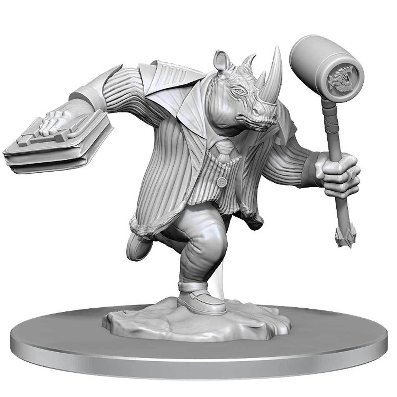 Magic: The Gathering Miniatures: Freelance Muscle and Rhox Pummeler