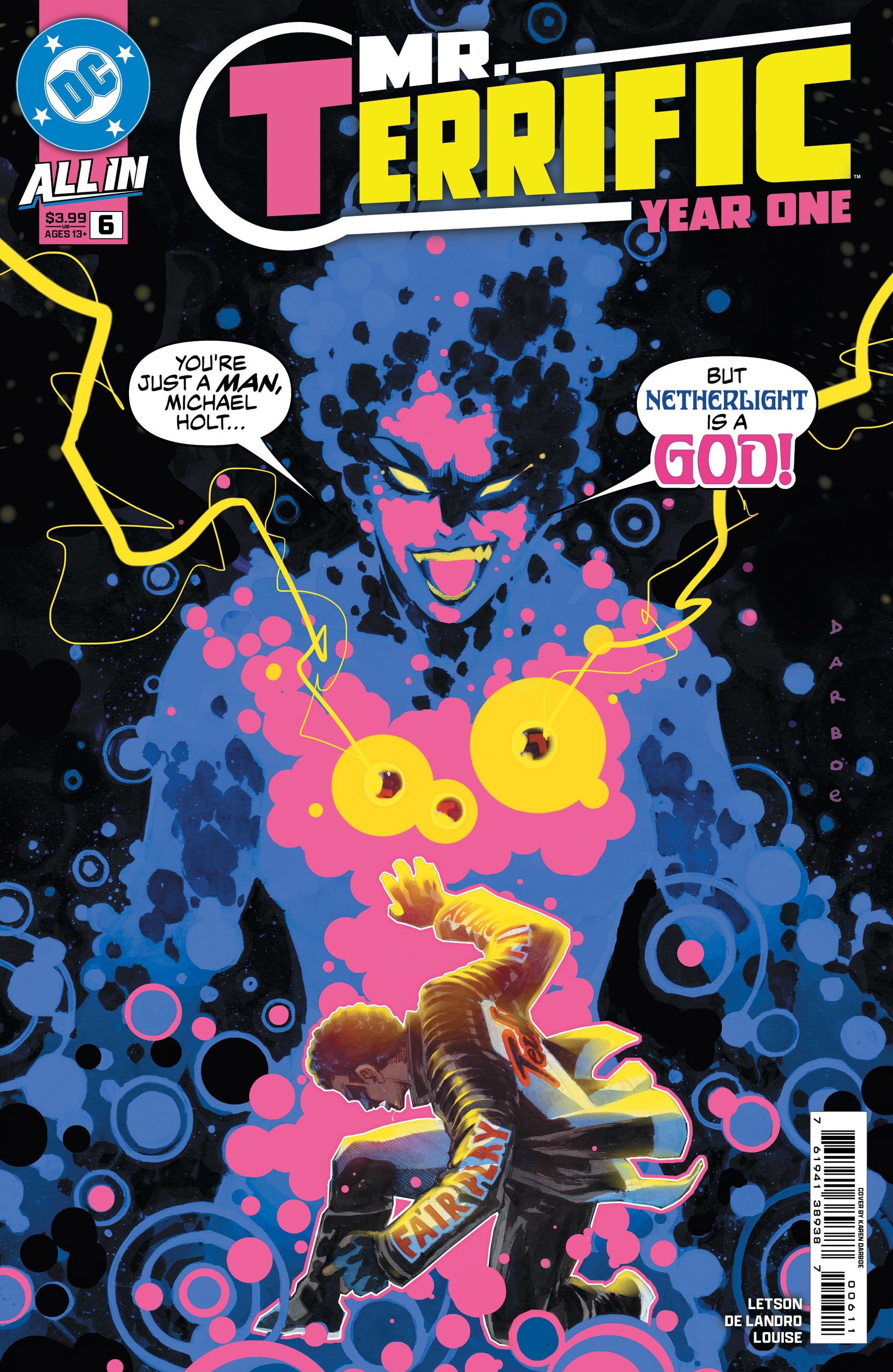 Mr Terrific Year One #6 (Of 6) A Karen S Darboe Al Letson (11/12/2025) Dc - Golden Apple Comics