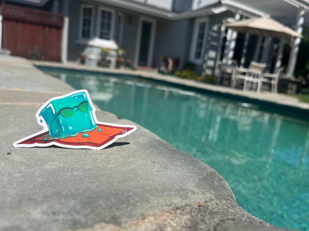 Metal Weave Games: Summer Cube Sticker