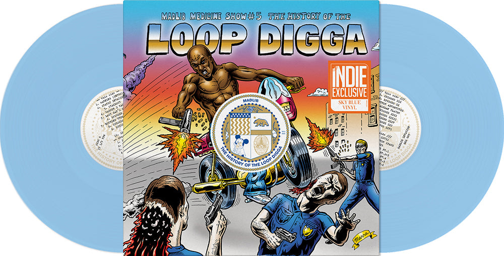 Madlib Medicine Show No. 5 - History Of The Loop Digga: 1990-2000 (Colored Vinyl, Blue, Indie Exclusive) (2 Lp's) [Vinyl]