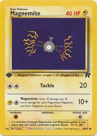 PCG: 060/082 Team Rocket, Magnemite