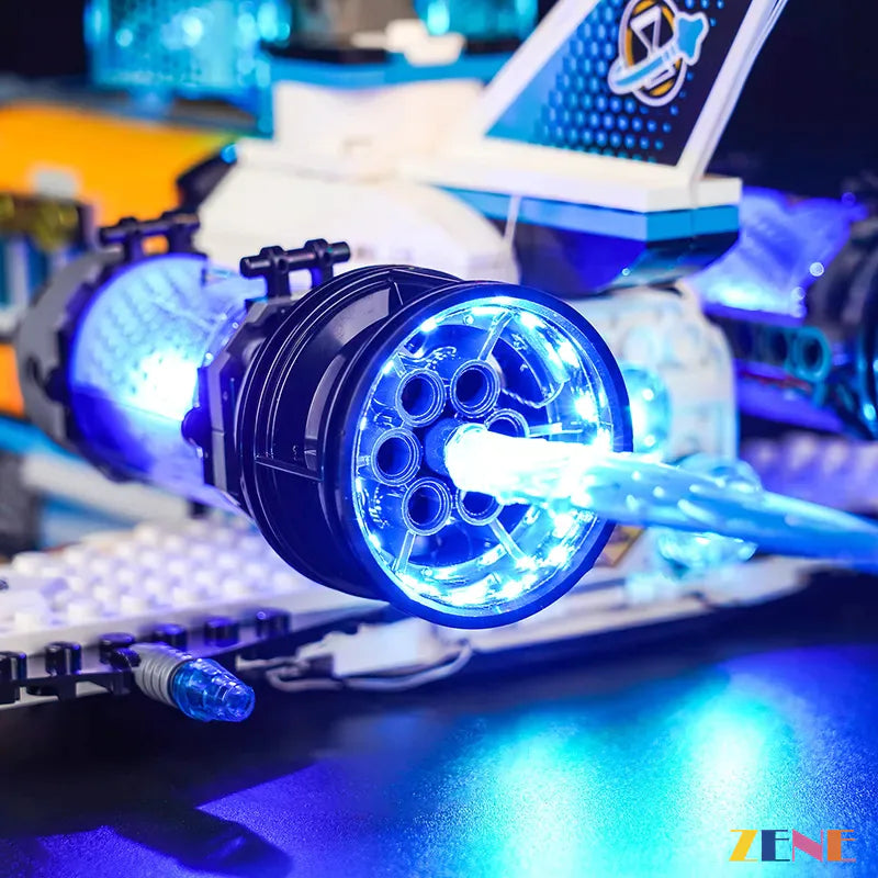 Light Kit for LEGO DREAMZzz Mr. Oz's Spacebus #71460 Spaceship