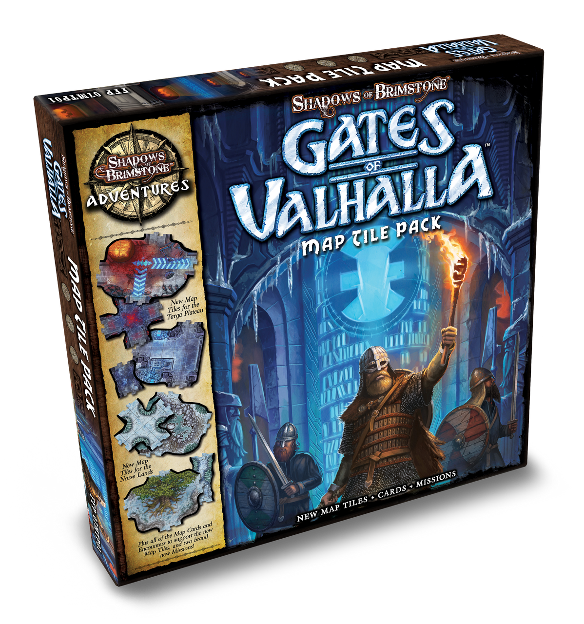 Shadows of Brimstone: Gates of Valhalla Map Tile Pack