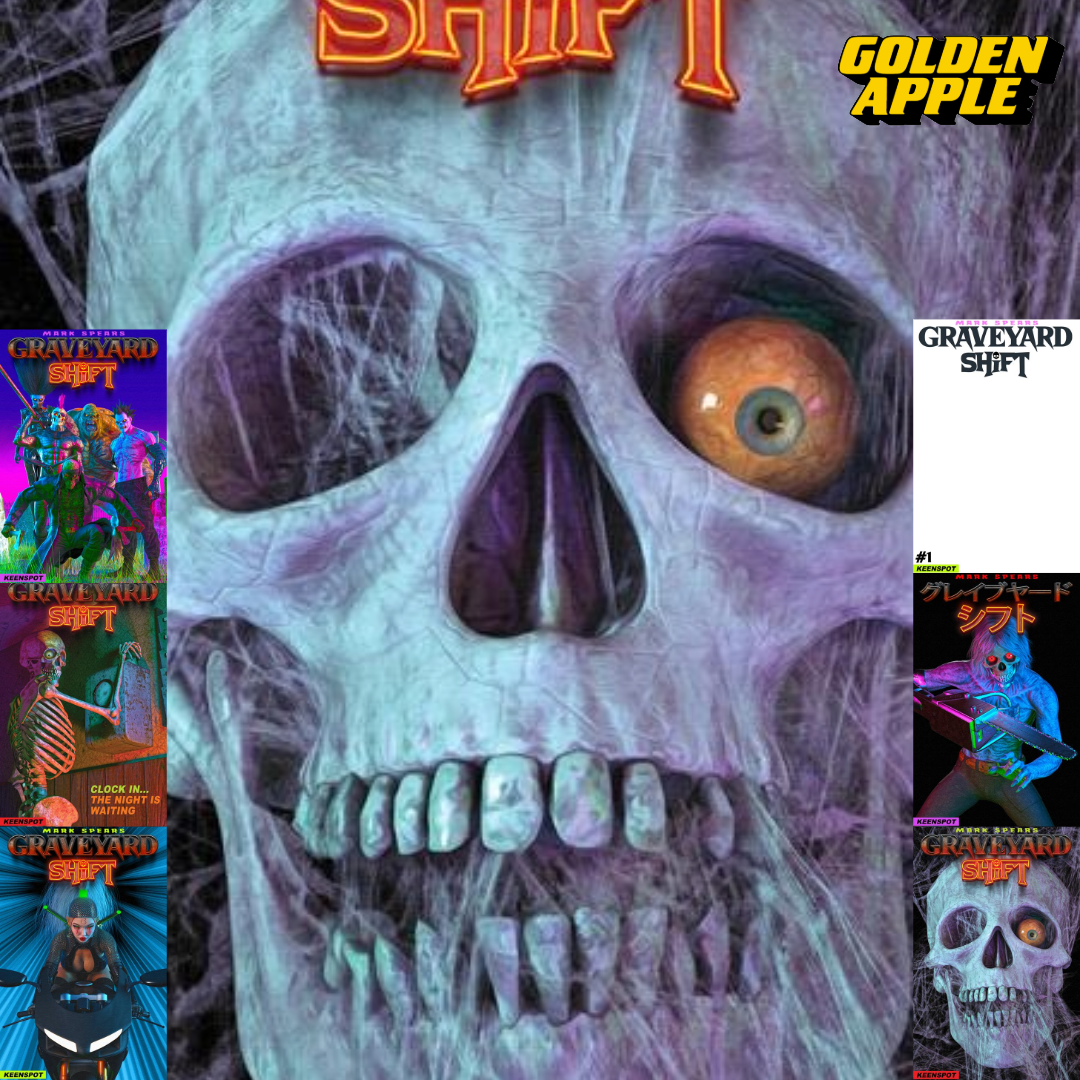 Mark Spears Graveyard Shift #1 A1 Cover Set Of 6 1:20 1:100 (09/16/2026) Ex Posse