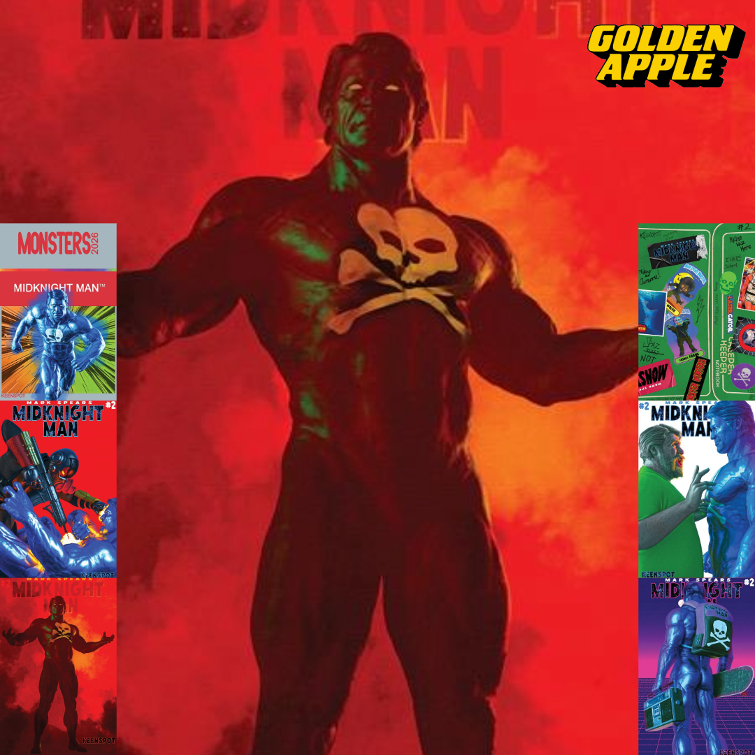 Mark Spears Midknight Man #2 A1 Cover Set Of 6 1:50 (07/29/2026) Ex Posse - Golden Apple Comics