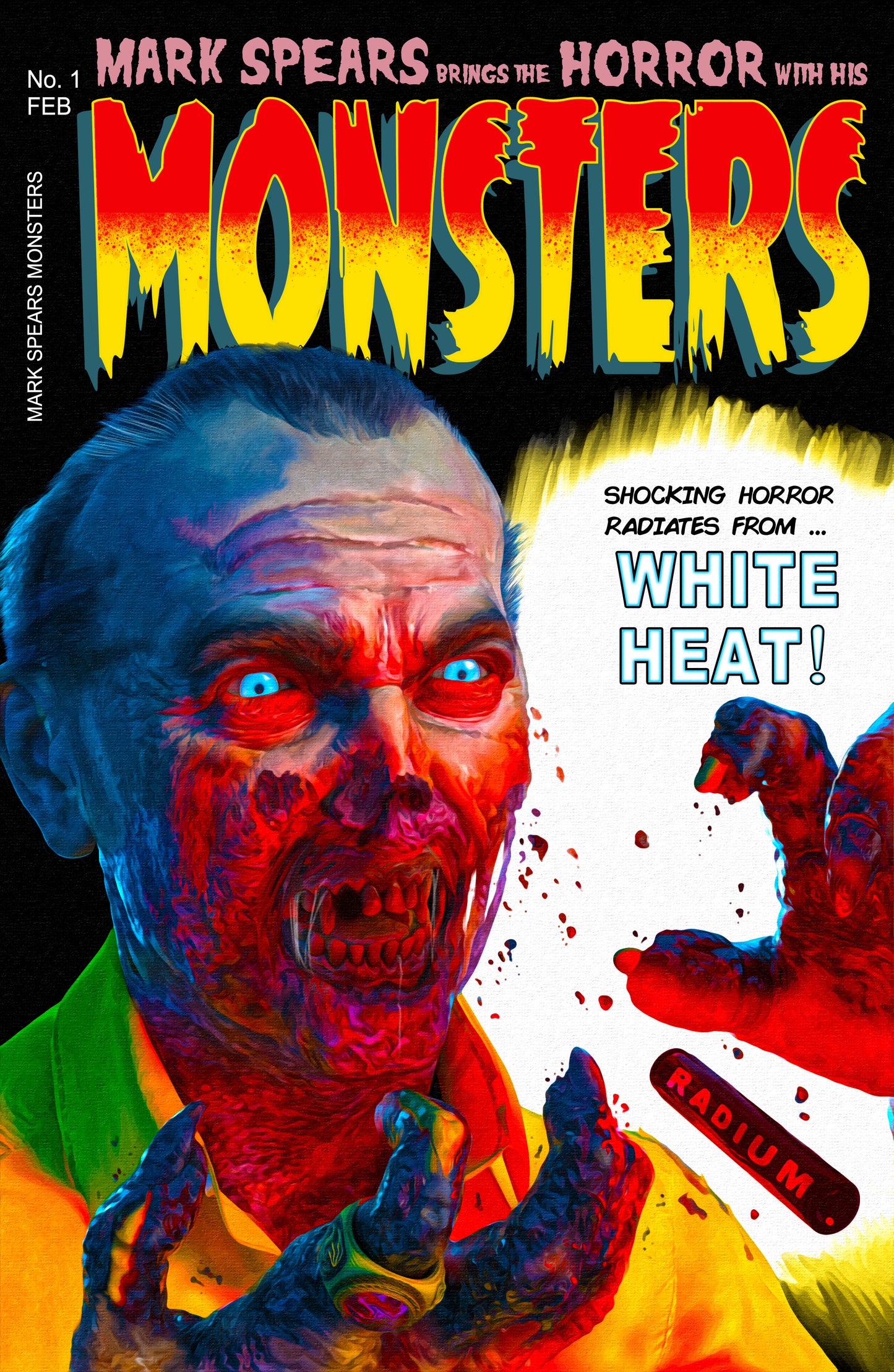 Mark Spears Monsters #4 Black Cat Mystery 50 Golden Apple Variant (04/30/2025) Keenspot