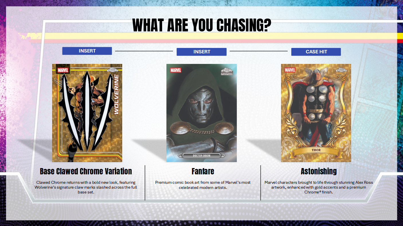 Marvel Comics 2026 Topps Chrome Hobby Box (07/01/2026)