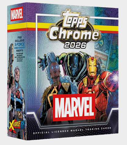 Marvel Comics 2026 Topps Chrome Mega Box (07/01/2026)