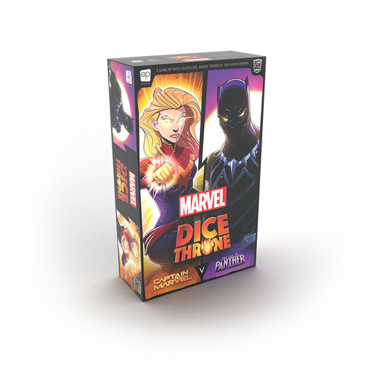 Marvel Dice Throne: 2-Hero Box - Captain Marvel and Black Panther
