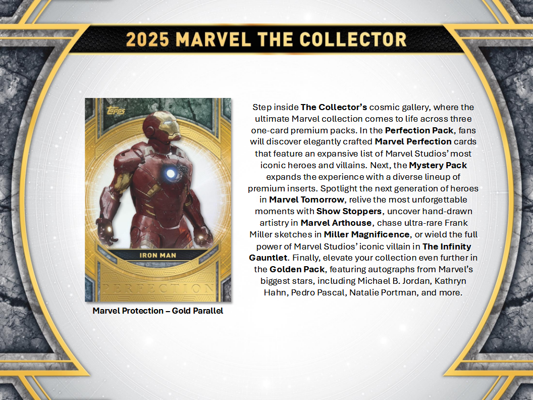 Marvel Trading Cards Topps The Collector Hobby Box (02/04/2026) - Golden Apple Comics