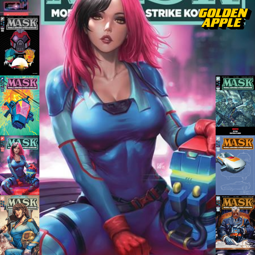 Mask #2 A1 Cover Set Of 7 1:25 1:50 1:100 1:250 (07/01/2026) Image - Golden Apple Comics