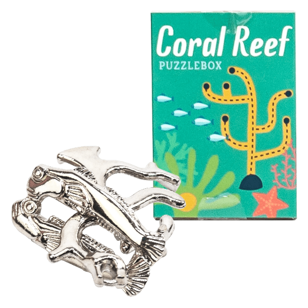 Matchbox Puzzle Box - Coral Reef