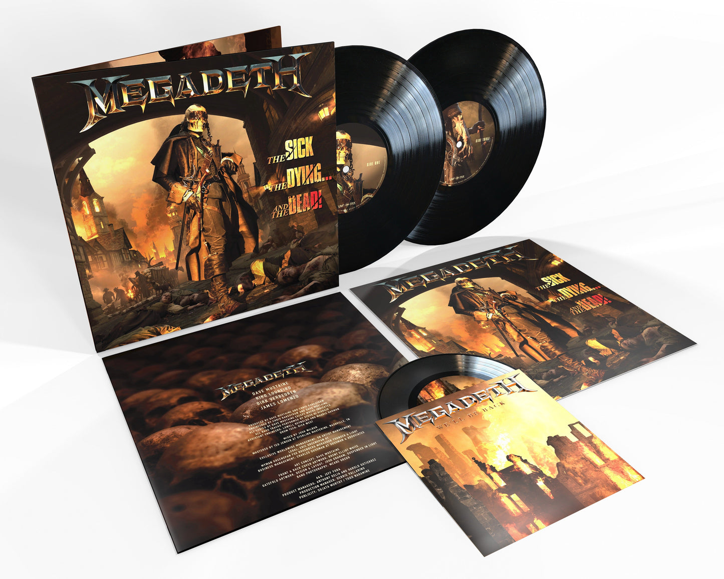 Megadeth The Sick, The Dying… And The Dead! [Deluxe 2 LP/7" Single] [Vinyl]