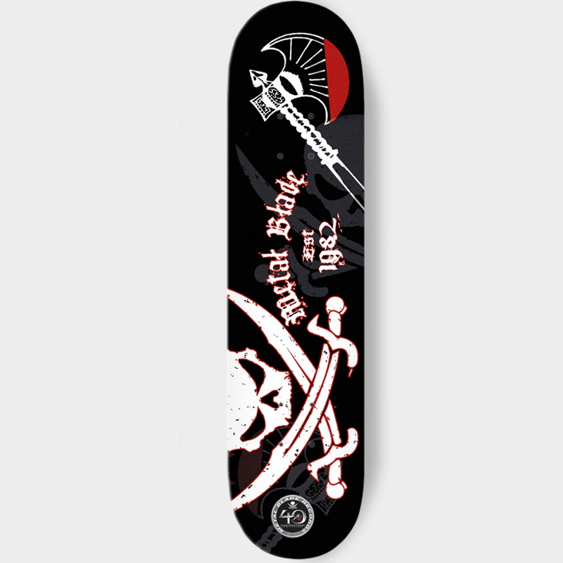 Volatile x Metal Blade Records - 40th Anniversary Skateboard Deck