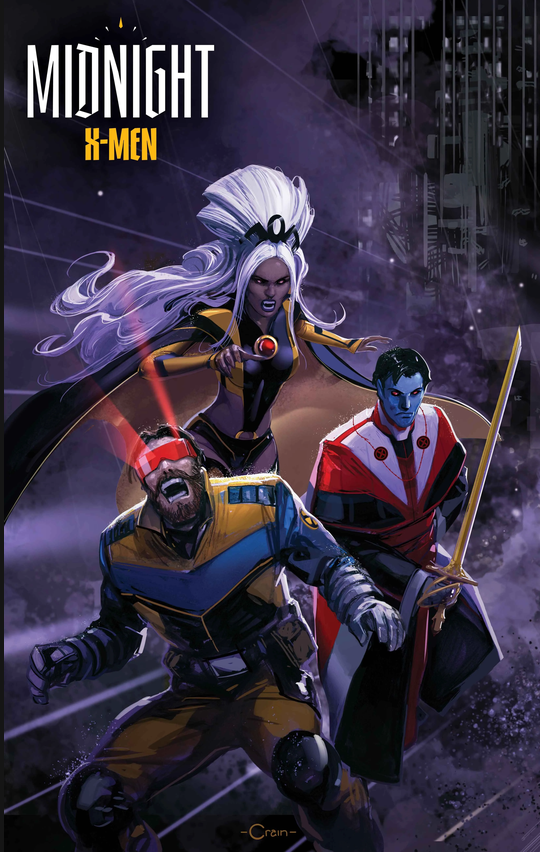 Midnight X-Men #1 G Clayton Crain 3 Part Connecting (10/07/2026) Marvel