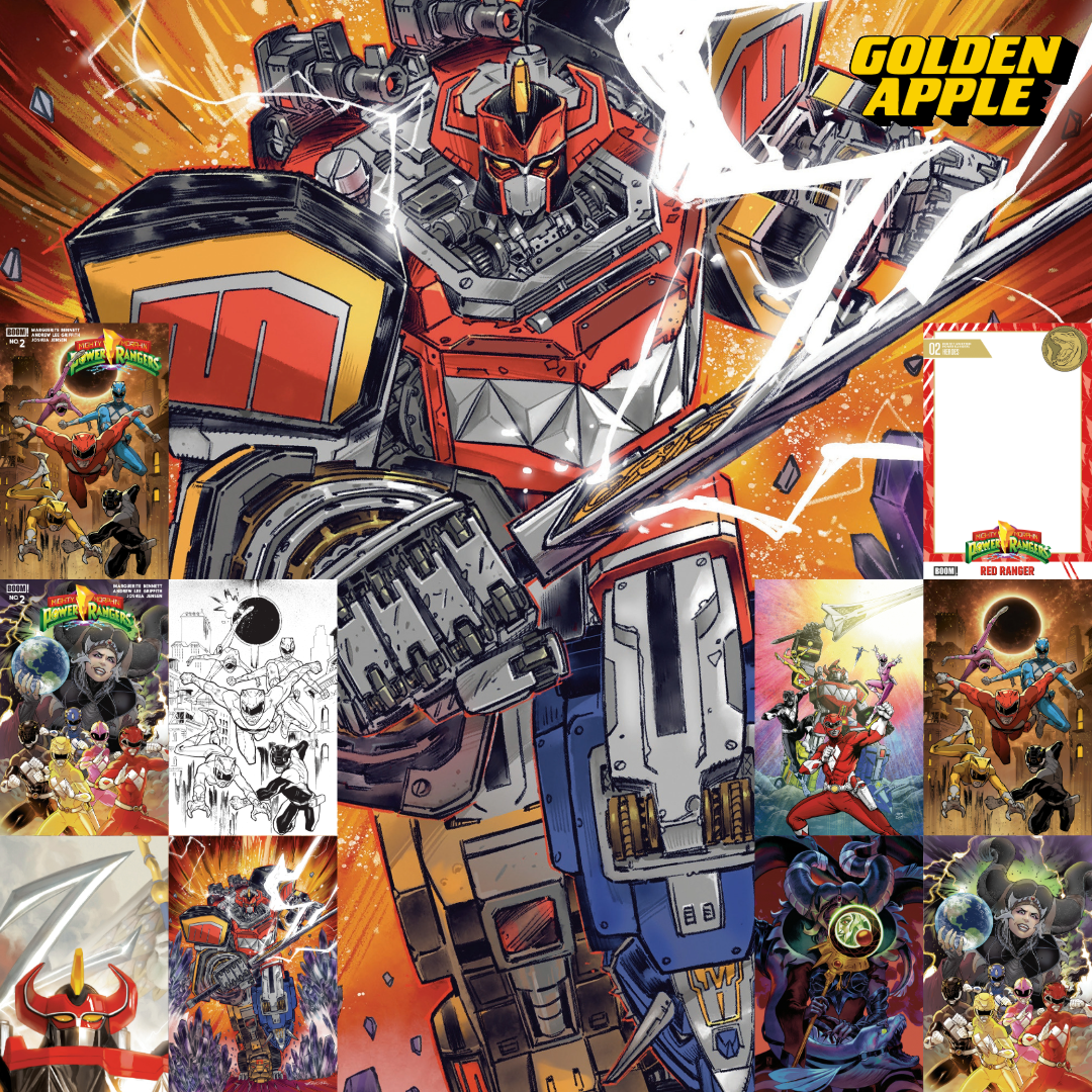 Mighty Morphin Power Rangers (2026) #2 A1 Cover Set Of 12 1:10 1:20 1:25 1:50 1:75 (07/15/2026) Boom - Golden Apple Comics