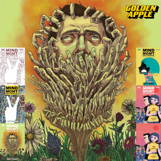 Mind Mgmt New & Improved #2 A1 Cover Set Of 6 1:10 1:20 1:50 (07/08/2026) Oni - Golden Apple Comics