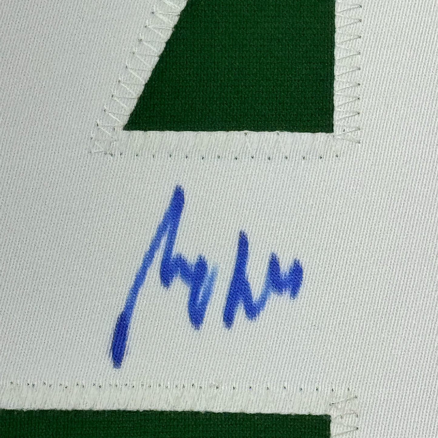 Framed Autographed/Signed Miro Heiskanen 35x39 Dallas Green Retro Hockey Jersey JSA COA