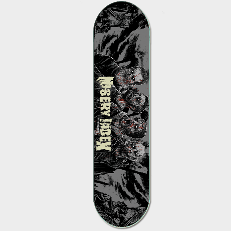 Volatile x Misery Index - Zombie Skateboard Deck