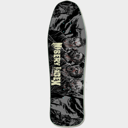 Volatile x Misery Index Zombie old school Skateboard Deck