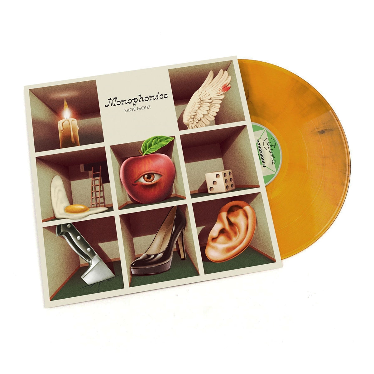Monophonics Sage Motel (Transparent Orange w/ Black Swirl Colored Vinyl) (Indie Exclusive) [Vinyl]