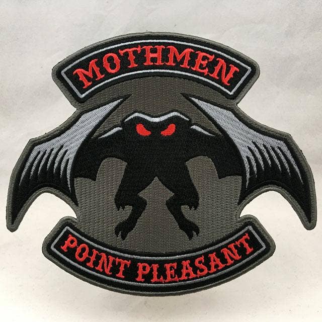 Mothmen Embroidered Patch: Iron-on - Golden Apple Comics