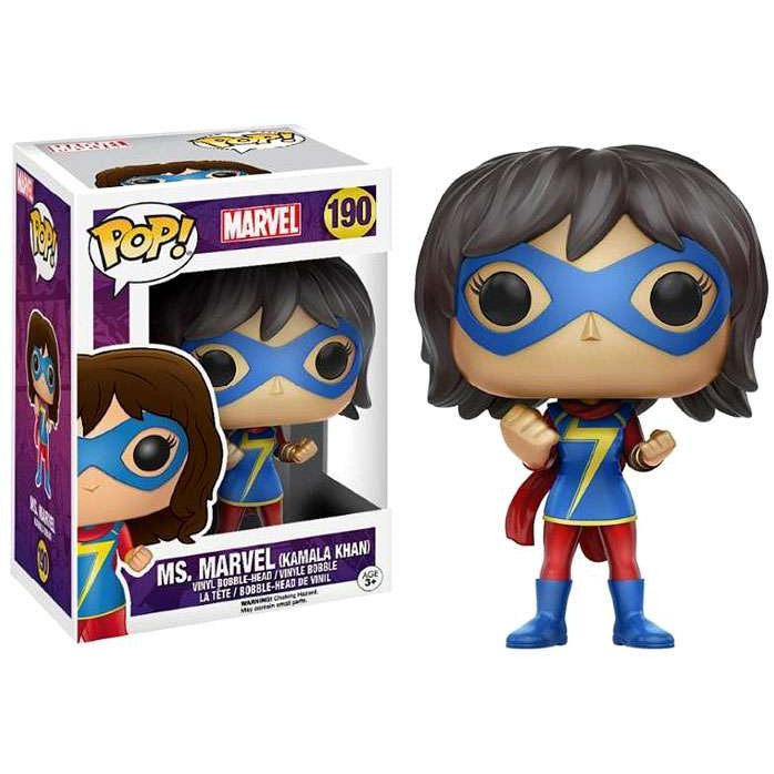 Ms. Marvel (Exclusive) Pop! Vinyl Figure #190