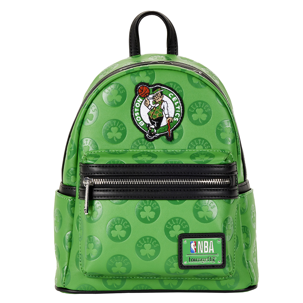 Loungefly: NBA Boston Celtics Debossed Logo Mini Backpack - Golden Apple Comics