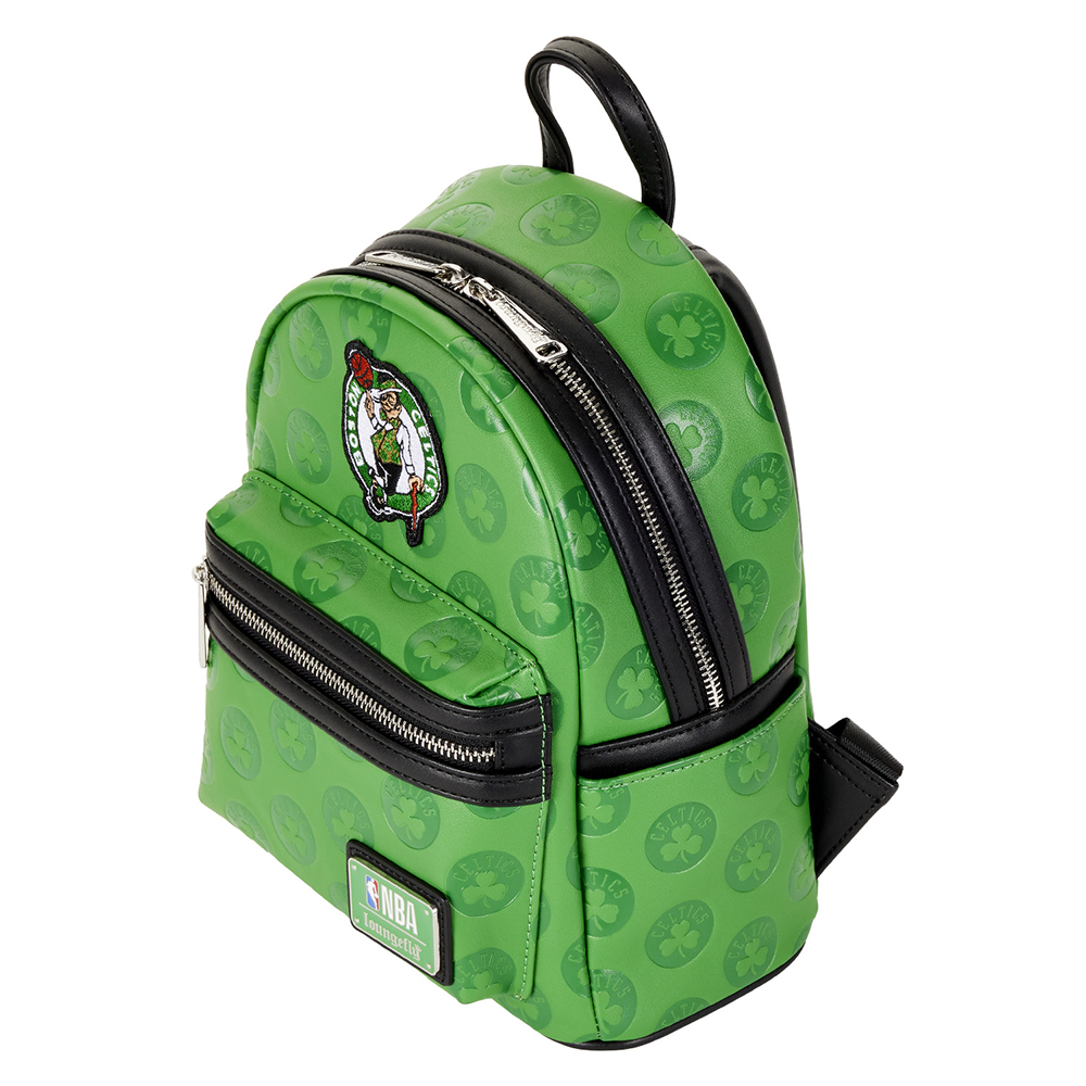 Loungefly: NBA Boston Celtics Debossed Logo Mini Backpack - Golden Apple Comics
