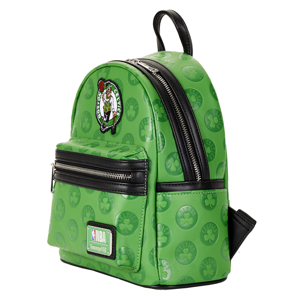Loungefly: NBA Boston Celtics Debossed Logo Mini Backpack - Golden Apple Comics