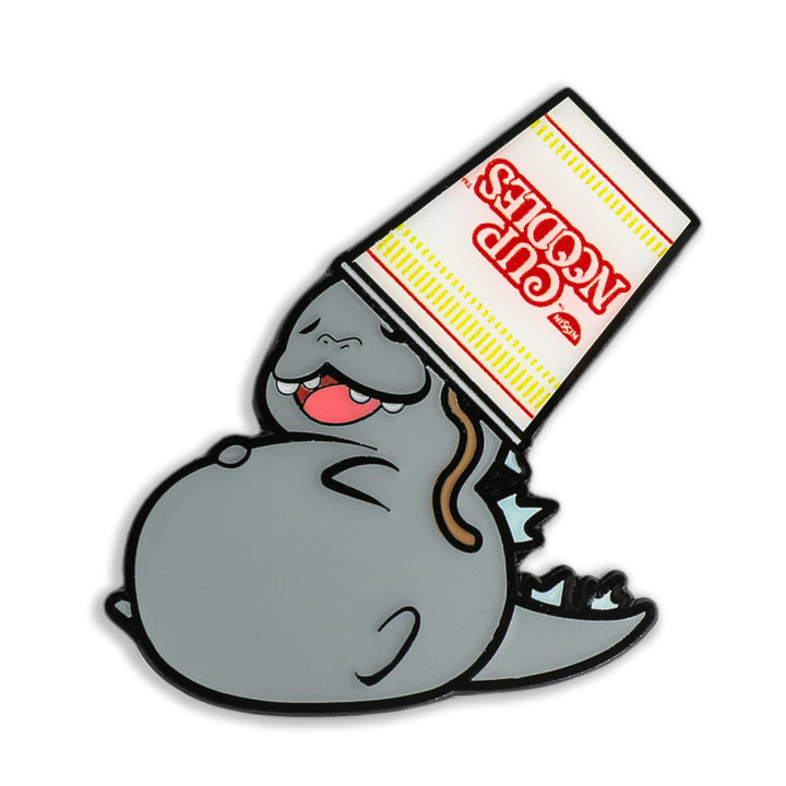 Nissin® Cup Noodles® x Godzilla Enamel Pin 1.5" - Chonkzilla