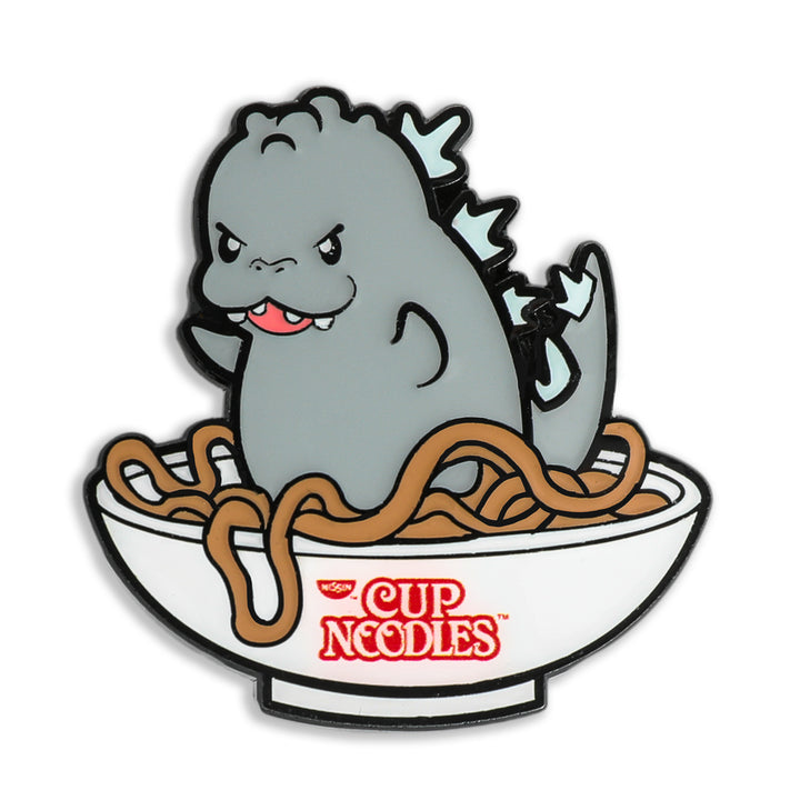Nissin® Cup Noodles® x Godzilla Enamel Pin 1.5" - Hangry