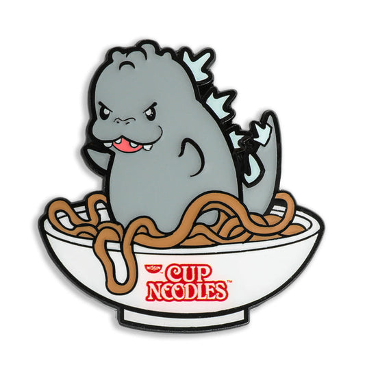 Nissin® Cup Noodles® x Godzilla Enamel Pin 1.5" - Hangry